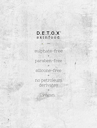 DETOX Skinfood Body Micellar Water. Kale, Wheat Grass, Green Tea, Tumeric, Olive Oil, Almond Oil, Bergamot Oil, Eco Ginger  8.45 fl oz