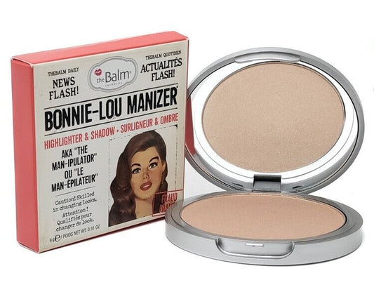 The Balm Cosmetics BONNIE-LOU MANIZER. Highlighter, Shadow .3oz
