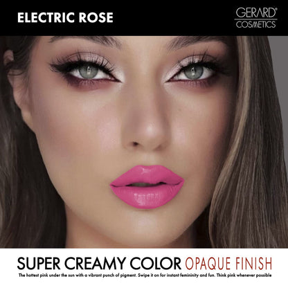 Gerard SUPREME Lip Creme, Electric Rose .8 fl oz