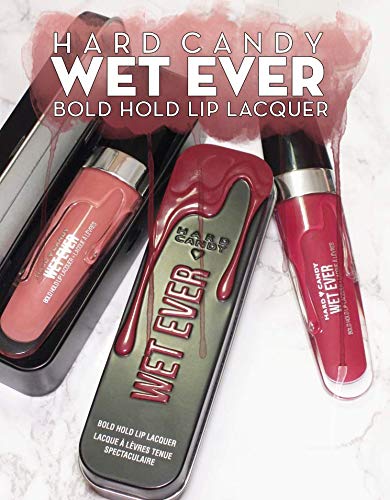 Hard Candy WET EVER Bold Hold Lip Lacquer, 1210 Famous  .22oz