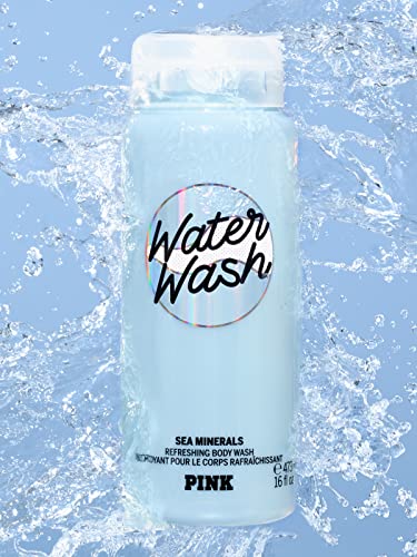 Pink WATER WASH Sea Minerals Refreshing Body Wash  16 fl oz