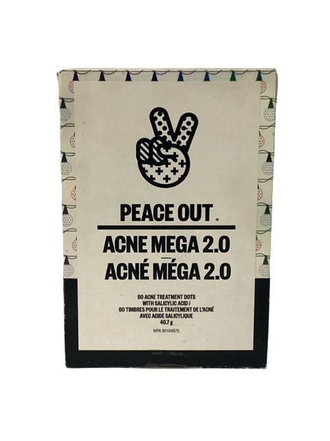 Peace Out ACNE MEGA 2.0 - 60 Acne Treatment Dots