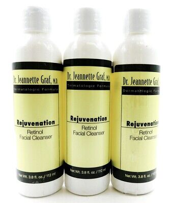 Dr. Jeannette Graf Rejuvenation Retinol Facial Cleanser 3.8 Fl Oz. (set of