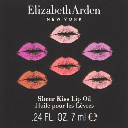 Elizabeth Arden Tropical Escape Sheer Kiss Lip Oils, Coral Caress, 0.23 oz.