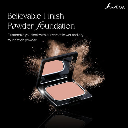 SORMÉ Believable Wet & Dry Finish Powder Foundation - Golden Tan