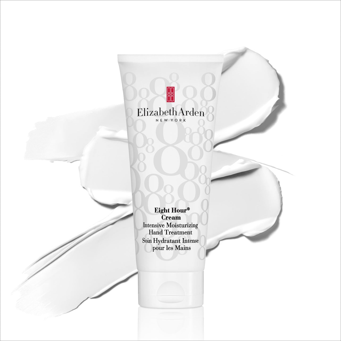 Elizabeth Arden Eight Hour Cream Intensive Moisturizing Hand Treatment, Travel Size Moisturizer, Rich Lotion for Dry, Cracked Skin, Non-Greasy, 2.3 oz