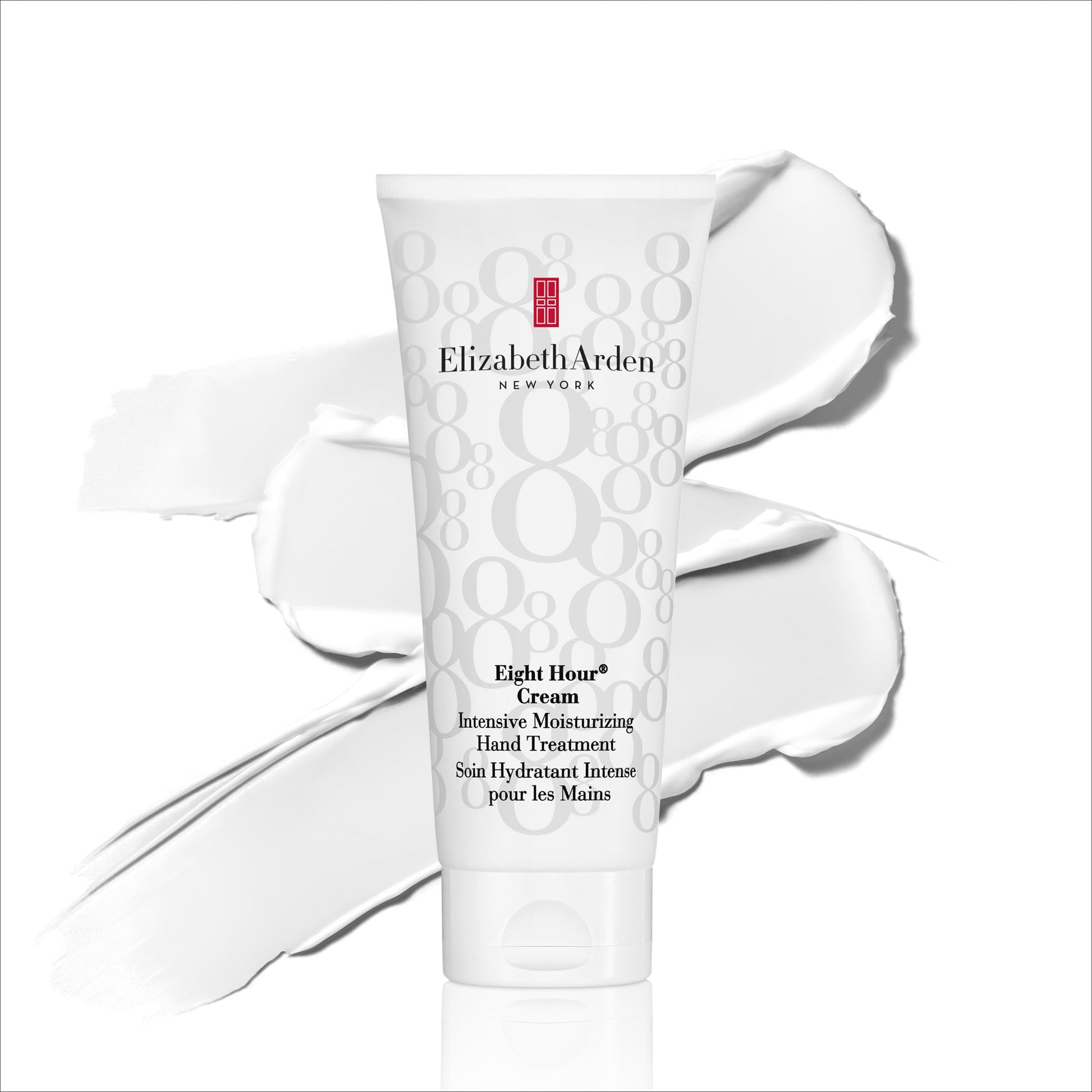 Elizabeth Arden Eight Hour Cream Intensive Moisturizing Hand Treatment, Travel Size Moisturizer, Rich Lotion for Dry, Cracked Skin, Non-Greasy, 2.3 oz