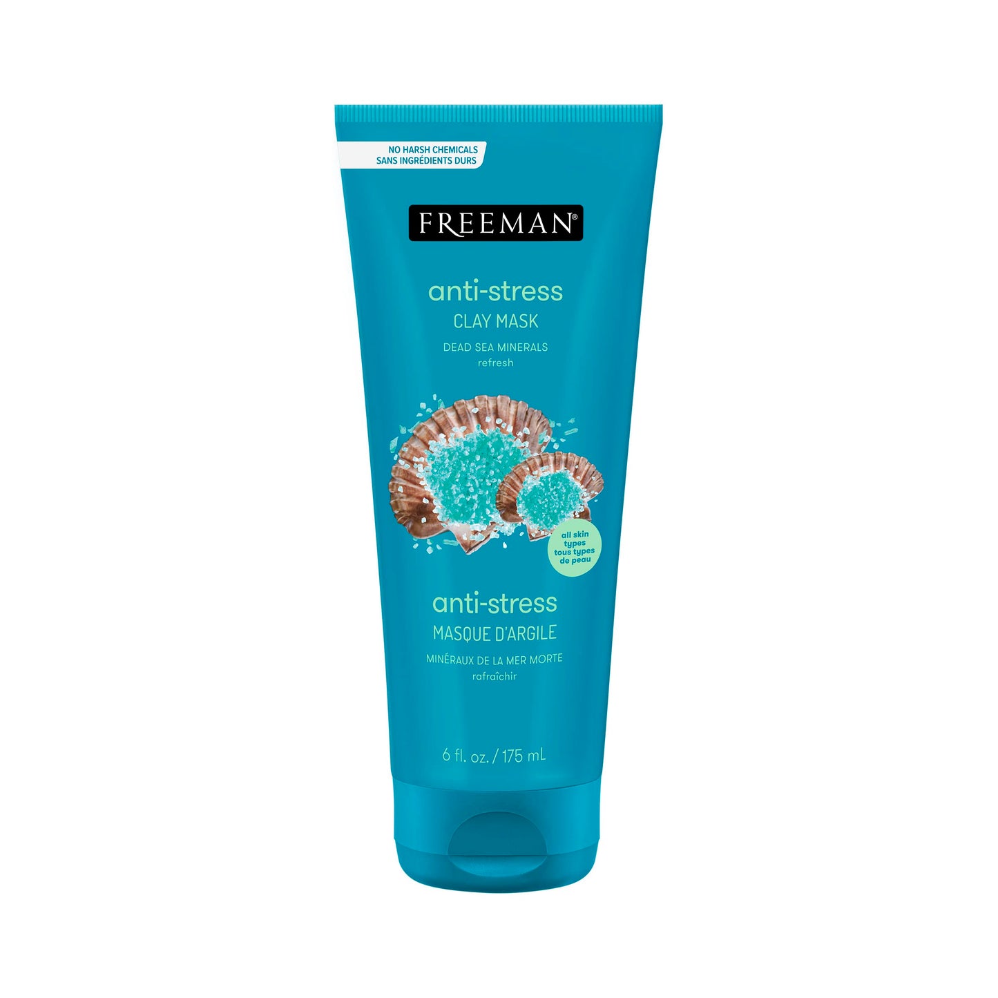FREEMAN 6oz Clay Facial Masks