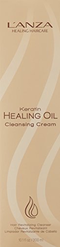 L'ANZA Keratin Healing Oil Cleansing Cream Hair Revitalizing Cleanser 10.1 Fl Oz.