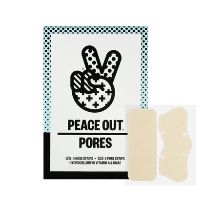 PEACE OUT Skincare Pore Minimizing Strips,