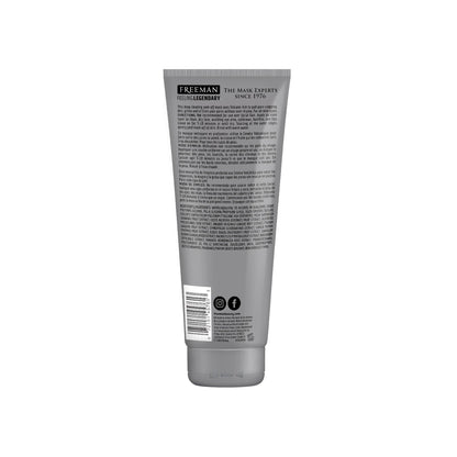 FREEMAN Pore Clearing Volcanic Ash Peel-Off Gel Facial Mask For Men, 6 fl. oz ./175 mL Tube