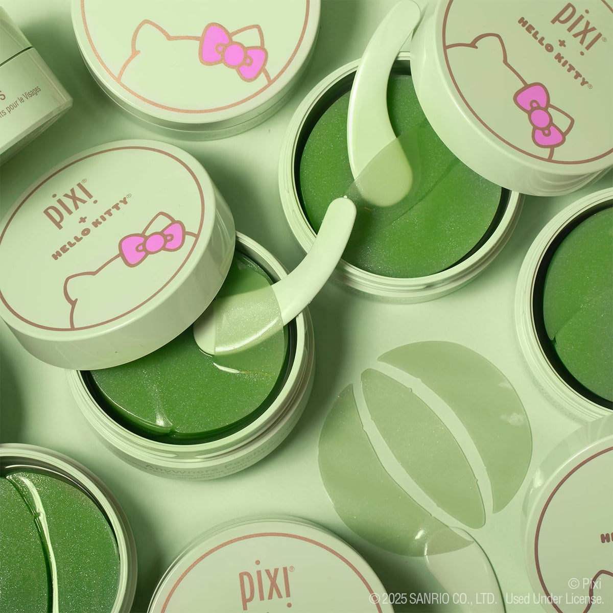 Pixi + Hello Kitty AnyWhere Multipurpose Hydrogel Patches, Hyaluronic, Caffeine