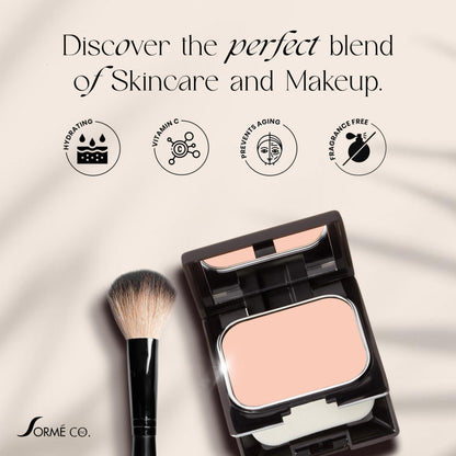SORMÉ Believable Wet & Dry Finish Powder Foundation - Blush Beige