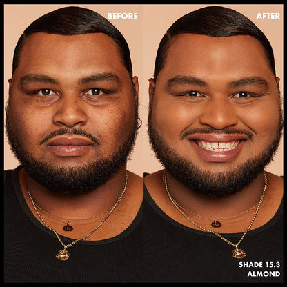 NYX Professional Makeup Can't Stop Won't Stop 24hr Full Coverage Liquid Foundation, Matte Finish, Waterproof, Almond