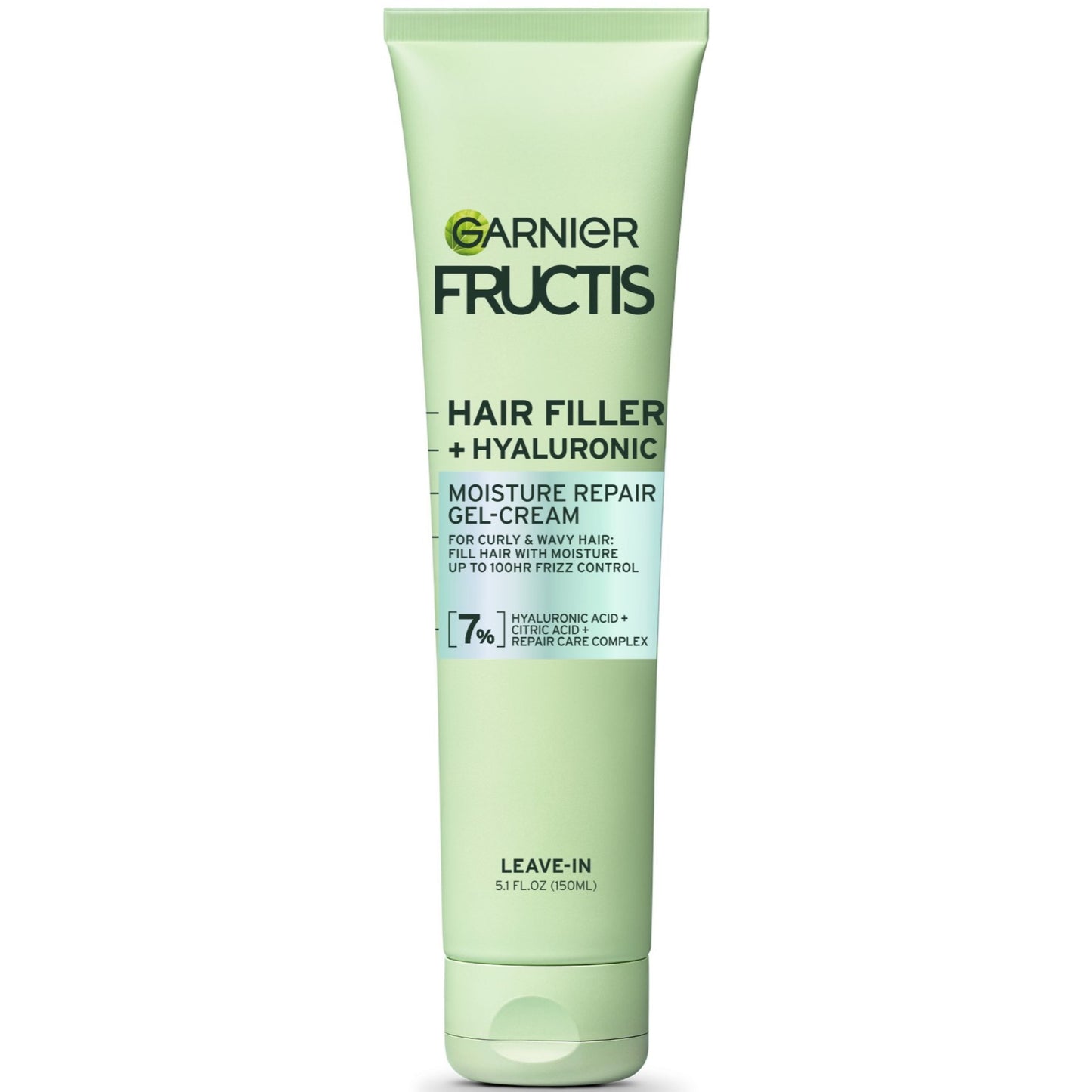 Garnier Fructis Hair Filler Hyaluronic Acid Repair Gel Cream Scalp Care, Wavy Hair 5.1 fl oz