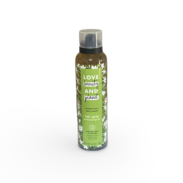 Love Beauty and Planet Coconut Milk and White Jasmine Hair Spray 6.8 Oz