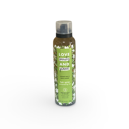 Love Beauty and Planet Coconut Milk and White Jasmine Hair Spray 6.8 Oz