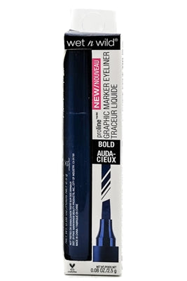 Wet n Wild  PROLINE Graphic Marker Eyeliner, 878 Airliner Blue   .12 fl oz