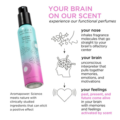 Pacifica Dream Moon Hair & Body Mist 2 Oz