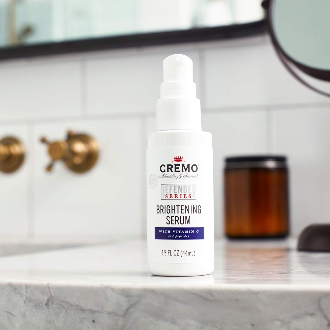 Cremo Defender Series BRIGHTENING SERUM  with Vitamin C & Peptides  1.5 fl oz