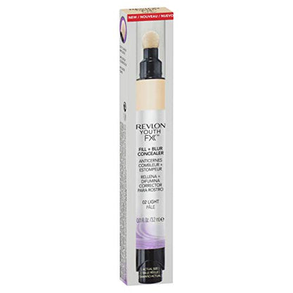 Revlon Youth FX Fill + Blur Concealer 02 Light Pale  .11 fl oz