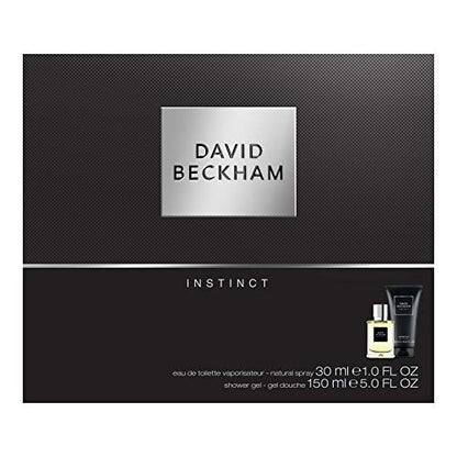 David Beckham INSTINCT Gift Set: Eau de Toilette Spray  1 fl oz, Shower Gel 5 fl oz