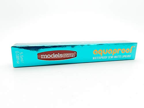Models Own Aquaproof Semi Matte Lipgloss, Lay Out 24   .18 fl oz