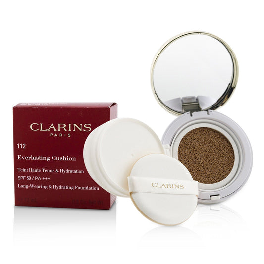 CLARINS Everlasting Cushion Foundation SPF 50 - 112 Amber