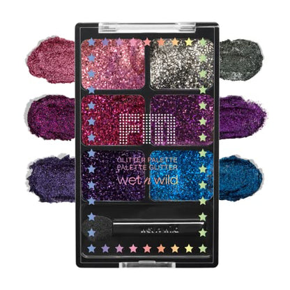 wet n wild FM GLITTER PALETTE, Real in Pink  .25oz
