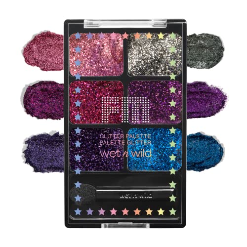 wet n wild FM GLITTER PALETTE, Real in Pink  .25oz