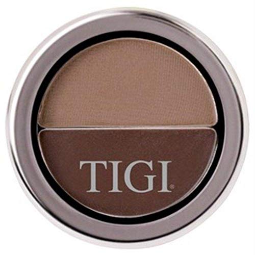 TIGI Cosmetics 4 Piece Eyeshadow Assortment: Brow Sculpting Duo .06oz, High Definition Eye Shadow .13oz,  High Density Split Eyeshadow .112oz