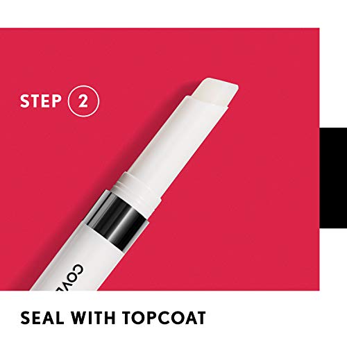 Covergirl Outlast All-Day Custom Reds Lipcolor, 800 Light Pale: Moisturizing Topcoat .06 Oz., All-Day Colorcoat .07 Fl Oz.