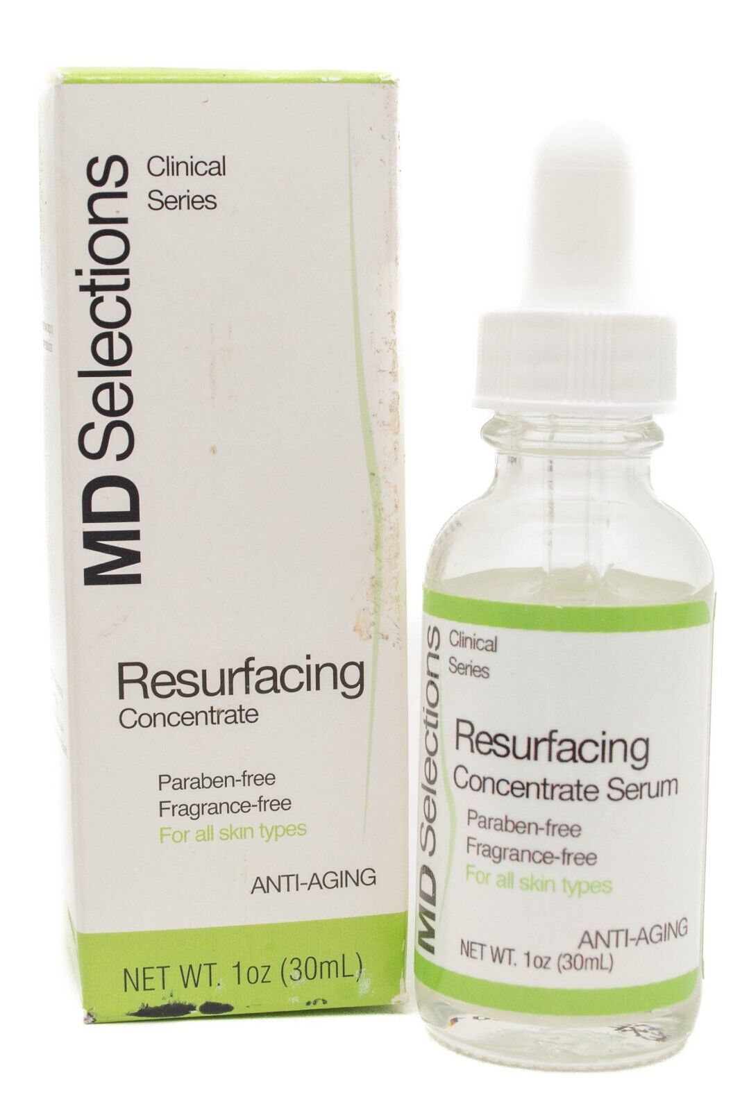 Dermapeutics MD Selections Clinical Series RESURFACING CONCENTRATE     1 fl oz