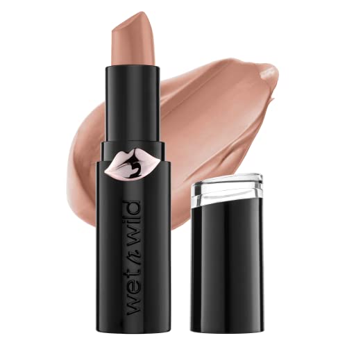 wet n wild Liquid Lipstick Mega Last Matte Lip Color Makeup Nude Skin-ny Dipping