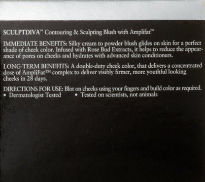 Fusion Beauty SculptDiva Contouring & Sculpting Blush  Crave  .30 Oz.