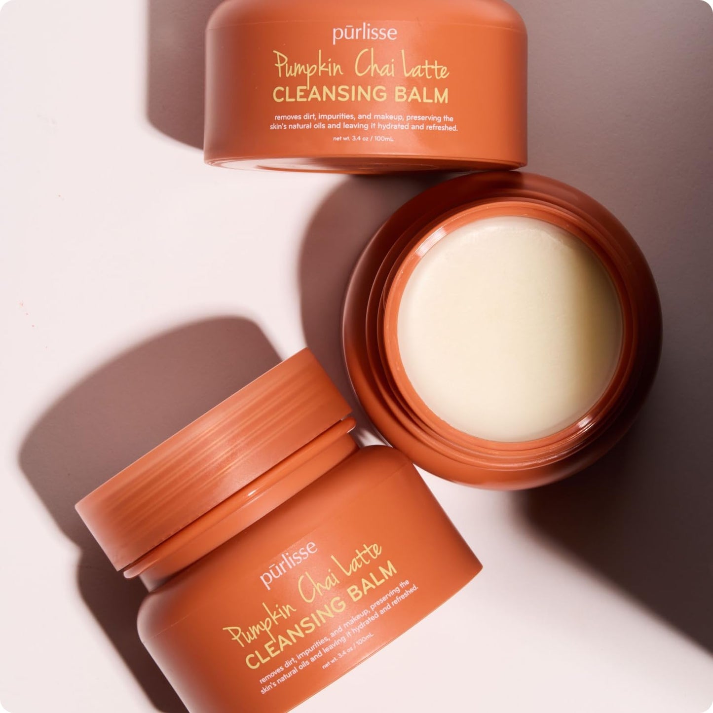 Purlisse Pumpkin Chai Latte Cleansing Balm 2.7 oz