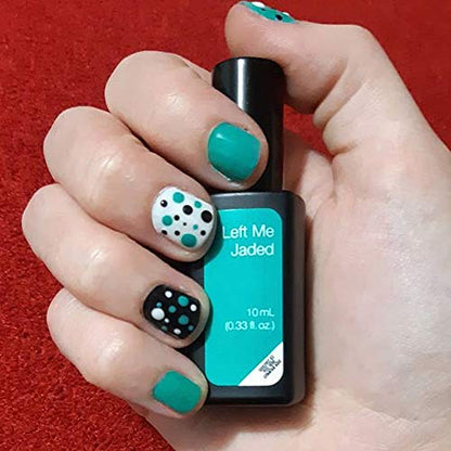 SensatioNail EXPRESS GEL One Step Polish, No Dry Time, Must Use LED Lamp, Left Me Jaded   .33 fl oz