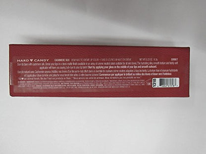 Hard Candy Cashmere Silk Demi-Matte Creme Lip Color, 1318 Sorbet