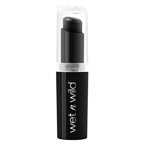 wet n wild Megalast EERIE ONYX Lipstick  .11oz