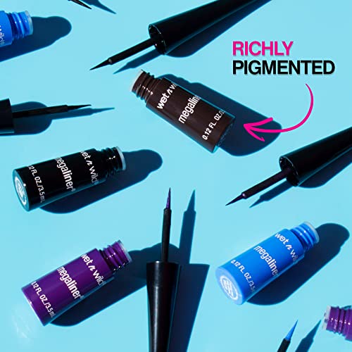 Wet n Wild  MEGALINER liquid Eyeliner, 874A Electric Purple   .12 fl oz