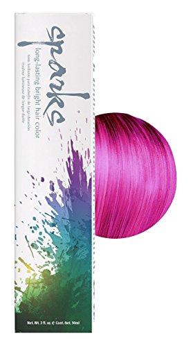 sparks LONG LASTING Bright Hair Color, Red Raspberry  3 fl oz