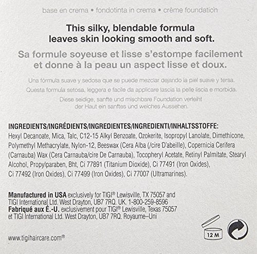TIGI Cosmetics Creme Foundation dark .43 Oz.