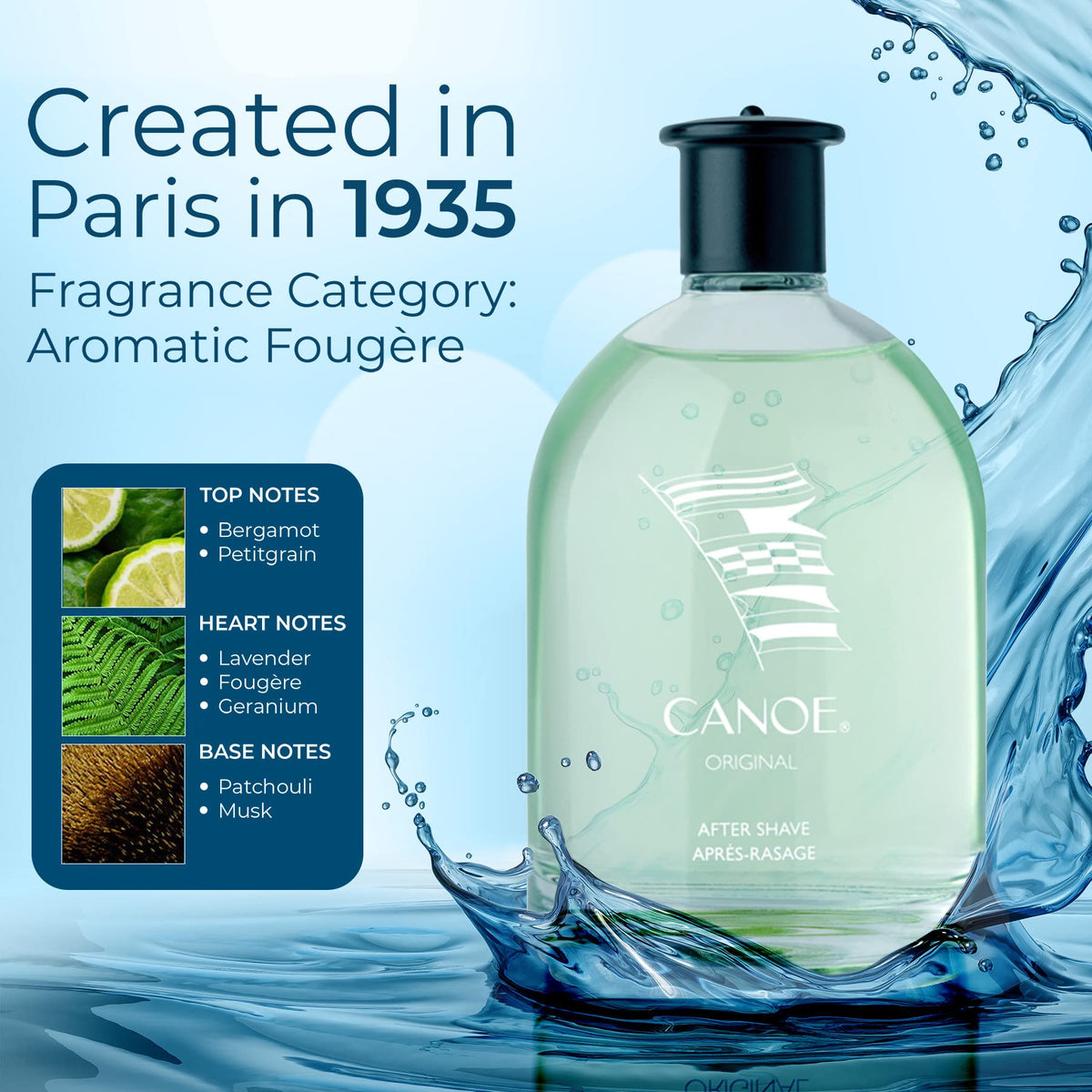 CANOE AFTER SHAVE SPLASH 8.0 FL OZ / 236 ML