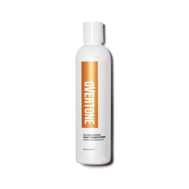 Overtone GOLDEN BROWN Daily Conditioner  8 fl oz