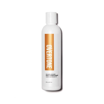 Overtone GOLDEN BROWN Daily Conditioner  8 fl oz