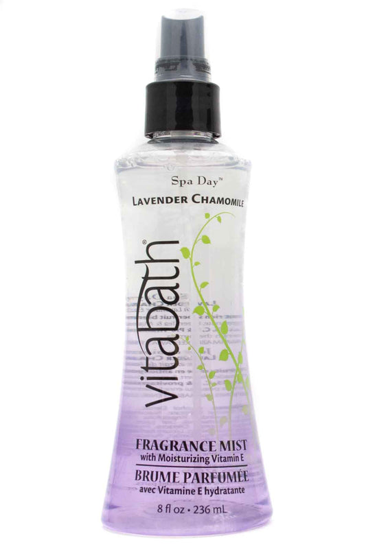 Vitabath SPA DAY Lavender Chamomille Fragrance Mist with Moisturizing Vitamin E,  8 fl oz