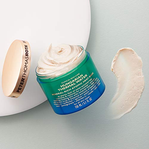 Peter Thomas Roth HUNGARIAN THERMAL WATER Mineral-Rich Atomic Heat Mask, Nourishes and Restores for Younger  Healthier Looking Skin  5.1 fl oz 5 fl oz