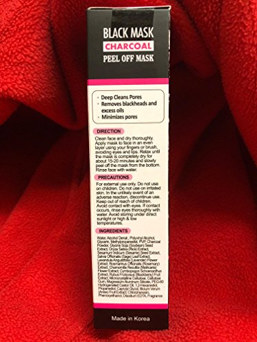 Sylphkiss Charcoal Peel Off Black Mask  2.0 oz