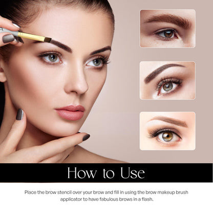 SORMÉ Smudge Proof Long Lasting Eye brow Powder for Women -  Walnut