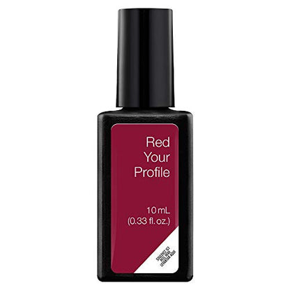 SensatioNail EXPRESS GEL One Step Polish, No Dry Time, Must Use LED Lamp, Red Your Profile  .33 fl oz